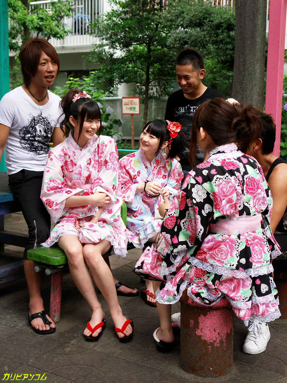 CRB48 teamBのメンバーと男優達